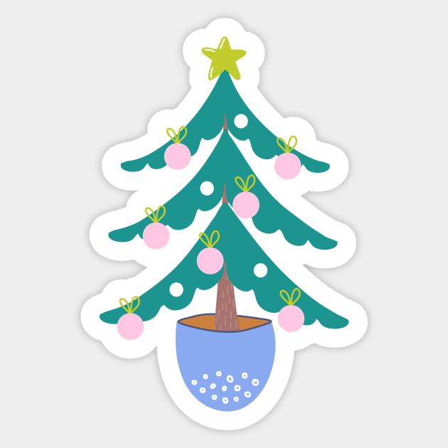 Christmas tree Sticker by DanielK